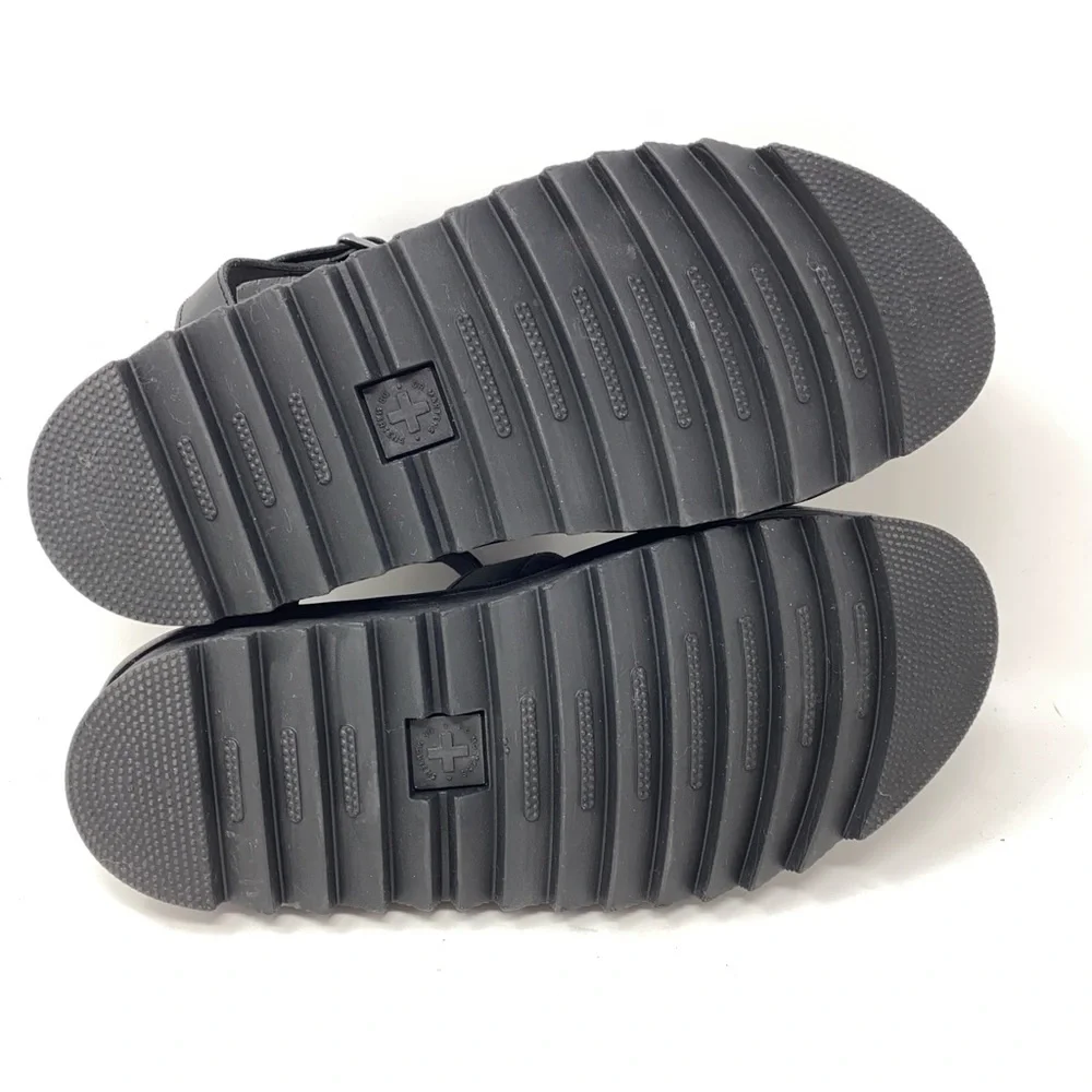 Dr Martens NWOT Black Blaire Hyrdro Leather Platform Strap Sandals. - Picture 11 of 14